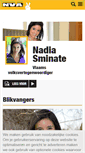 Mobile Screenshot of nadiasminate.be